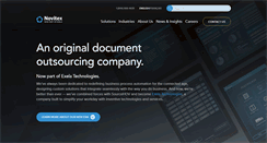 Desktop Screenshot of novitex.com